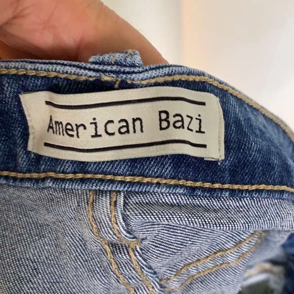 2 Nwt American Bazi 1X Denim Jogger Shorts - Picture 9 of 10